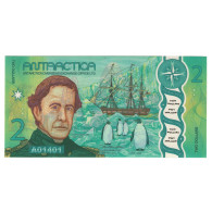 Billet, Antartique, 2 Dollars, 2020, 2020-06-01, NEUF - Altri – America