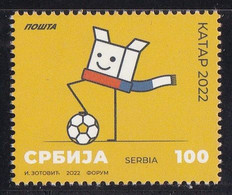 Serbia 2022 World Cup Football Soccer Sports Qatar MNH - 2022 – Qatar