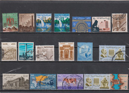 Lot De Timbres Oblitérés D'Egypte Avant 1978 - Gebruikt