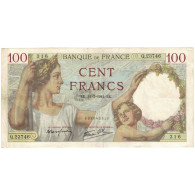 France, 100 Francs, Sully, 1941, Q.23746 316, TTB, Fayette:26.56, KM:94 - 100 F 1939-1942 ''Sully''