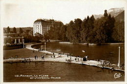 Annecy * La Plage Et L'impérial Palace * Hôtel - Annecy