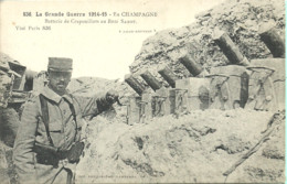 M287 - En Champagne Batterie De Crapouillots Au Bois Sabot - Weltkrieg 1914-18