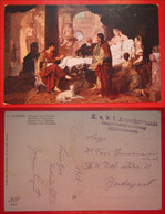 H2 -Postcard - Gerard De Lairesse, Antonius With Cleopatra, K.u.K. 1. Armeekommando Generalstabsabteilung Offiziersmesse - Weltkrieg 1914-18