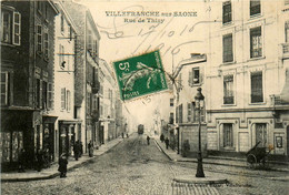 Villefranche Sur Saône * La Rue De Thizy * Coiffeur - Villefranche-sur-Saone