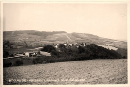 St Claude Huissel * Carte Photo * Vue Générale Du Village - Andere & Zonder Classificatie