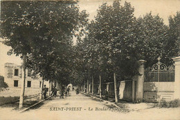 St Priest * Rue Du Quartier Faubourg Le Boulard - Saint Priest