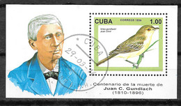 CUBA Bloc Y Et T 146 MI 144 Juan C Gundlach . Oiseau . - Blocks & Kleinbögen