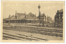 CHATELINEAU  --  Intérieur De La Gare - Châtelet