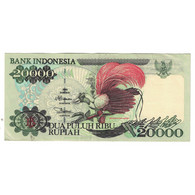 Billet, Indonésie, 20,000 Rupiah, 1995, KM:132a, TTB - Indonésie