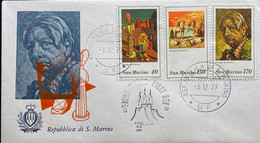 San Marino FDC Zegelnrs 1198 - 1200   Uit 1979 - FDC