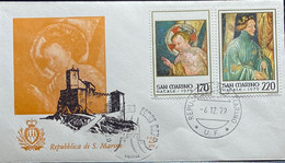 San Marino FDC Zegelnrs 1201 - 1204   Uit 1979 - FDC