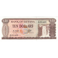 Billet, Guyana, 10 Dollars, Undated (1996), KM:23d, NEUF - Guyana