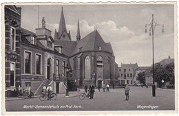 Wageningen Markt Gemeentehuis En Kerk M4483 - Wageningen