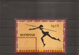 JO De Melbourne - 1956 ( Carte Commémorative D'Australie De 1956 à Voir) - Estate 1956: Melbourne