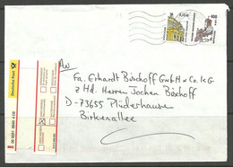 Germany Deutschland BRD 1990er R-Brief Michel 2211 Etc. - Briefe U. Dokumente
