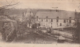 LUCHEUX  -  Vue Intérieure Du Château - Lucheux