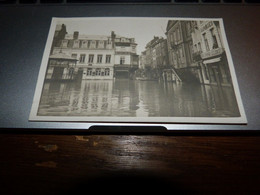 Carte Photo Huy. Les Inondations Du 31 Déc.1925 Et Janvier 1926. Confections Octave Camus. Delfosse-Leclercq - Hoei