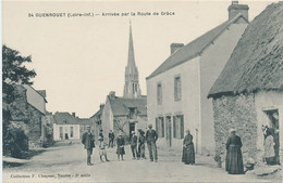 Guenrouet 44 Arrivée Par La Route De Grâce - Guenrouet