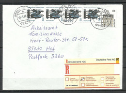 Germany Deutschland BRD 1998 R-Brief O BRUCK - Briefe U. Dokumente