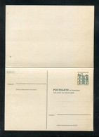 "BUNDESREPUBLIK DEUTSCHLAND" 1965, Postkarte Mit Antwortkarte Mi. P 84 ** (4227) - Postkarten - Ungebraucht