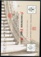 2012 - VATICAN - VATICANO - VATIKAN - D21C. - No. 1 PHILATELIC CERTIFICATE - Used Stamps