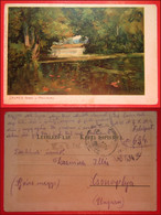H2 -Croatia Vintage Postcard-Zagreb, Maksimir K.u.K. Infanterie Regiment Gerba Nr.78. Feldpost 634.Military 1917.WW1,WWI - Weltkrieg 1914-18
