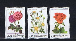 Israel 1981: Michel 864-866** Mnh, Postfrisch, Rosen, Roses - Ungebraucht (ohne Tabs)