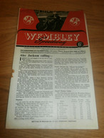 Speedway Wembley , 19.8.1948 , Programmheft / Programm / Rennprogramm , Program !!! - Motos