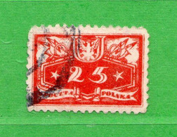 (Us.5) POLONIA ° - SERVICE - 1920 -  Yv. 5.  Oblitéré Come Scansione - Dienstzegels