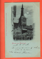 TGR-01 Gruss Aus Solothurn Soleure. Pionier Gelaufen 1898 Mit Ersatzstempel SOLOTHURN - Soleure