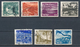 °°° ISRAEL - Y&T N°532/38 - 1973 °°° - Oblitérés (sans Tabs)