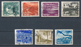 °°° ISRAEL - Y&T N°532/38 - 1973 °°° - Gebraucht (ohne Tabs)