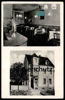 ALTE POSTKARTE ST. INGBERT CAFÉ ULLEMEYER PORTRÄT A. H. 1944 SAAR SAARGEBIET Ansichtskarte AK Cpa Postcard - Saarpfalz-Kreis