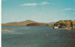 Simond Pond, New York From The Spot On Highway 10 Where It Joins Tupper Lake In The Adirondack Mountains - Adirondack