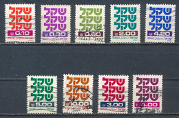 °°° ISRAEL - Y&T N°772/801 - 1980 °°° - Usados (sin Tab)