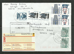 Germany Deutschland BRD 1998 R-Brief O SELB - Briefe U. Dokumente