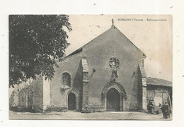 Cp,  86,  ROMAGNE,  église Paroissiale,  Voyagée 1912 - Autres & Non Classés