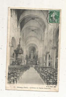 Cp, 59 , RONCQ,  Intérieur De L'église SAINT PIAT,  Voyagée 1909 - Autres & Non Classés