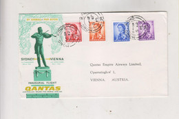 HONG KONG 1965  Airmail  Cover To Austria - Brieven En Documenten