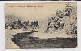 UK - SCOTLAND - HIGHLAND - AVIEMORE, Winter Scene On The Druie, Ca. 1905 Undivided Back - Inverness-shire