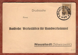 Vordruckkarte, Drucksache, Adler, Brackenheim Nach Neustadt 1927 (13479) - Briefe U. Dokumente