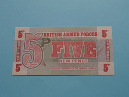 5 New Pence > BRITISH ARMED FORCES > 6th Series ( For Grade, Please See SCANS ) UNC ! - British Armed Forces & Special Vouchers