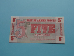 5 New Pence > BRITISH ARMED FORCES > 6th Series ( For Grade, Please See SCANS ) UNC ! - British Armed Forces & Special Vouchers