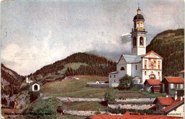 Kirche In Tiefencastel (Graubünden) * 31. 10. 1911 - Tiefencastel