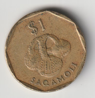 FIJI 1995: 1 Dollar, KM 73 - Fiji