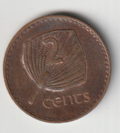 FIJI 2001: 2 Cents, KM 50a - Figi