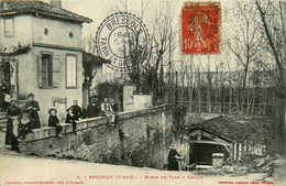 Bressols * Les Bords Du Tarn Et Le Lavoir * Laveuses * Villageois - Bressols