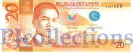 PHILIPPINES 20 PISO 2010 PICK 206a UNC - Philippines