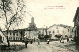 Aucamville * La Place Du Village * Attelage Villageois - Autres & Non Classés