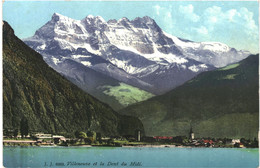 CPA Carte Postale Suisse  Villeneuve Et Les Dents Du Midi  VM60223 - Villeneuve